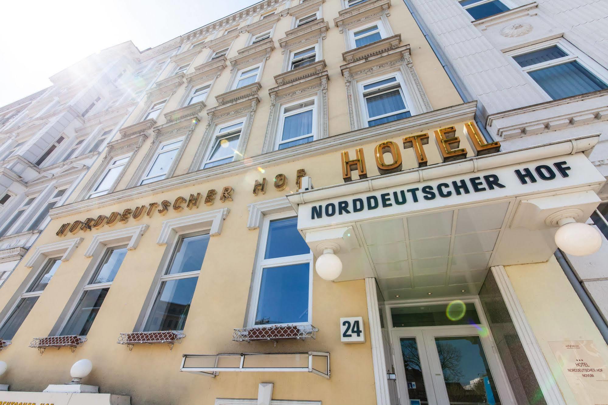 Novum Hotel Norddeutscher Hof Гамбург Экстерьер фото